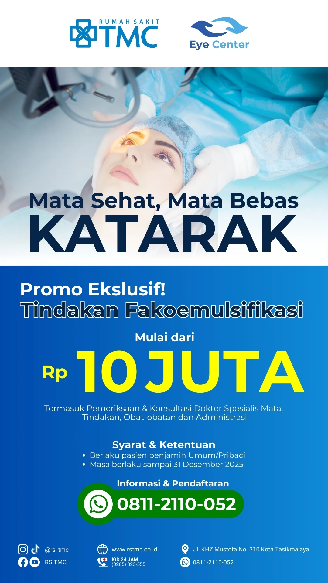 PAKET KATARAK FAKOEMULSIFIKASI